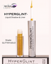 HyperGlint Liquid Eyeliner – Glitter Gold (Liner to Shadow)